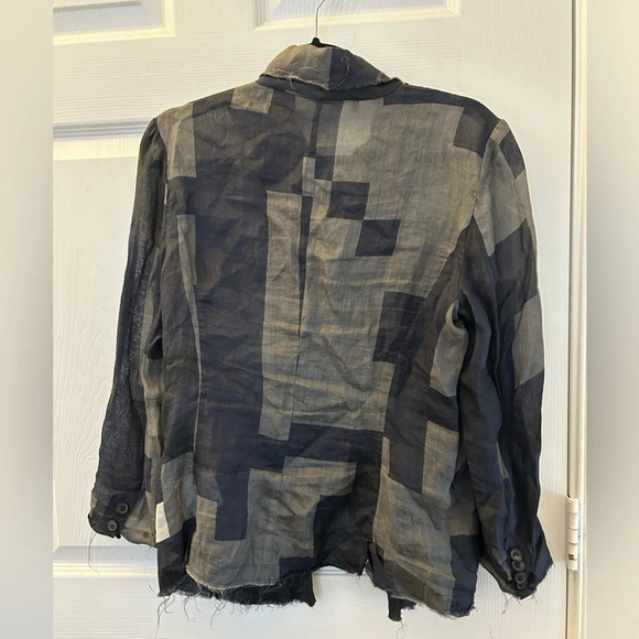 Rundholz Gray and Black Jacket Sweater M - Picture 2 of 5